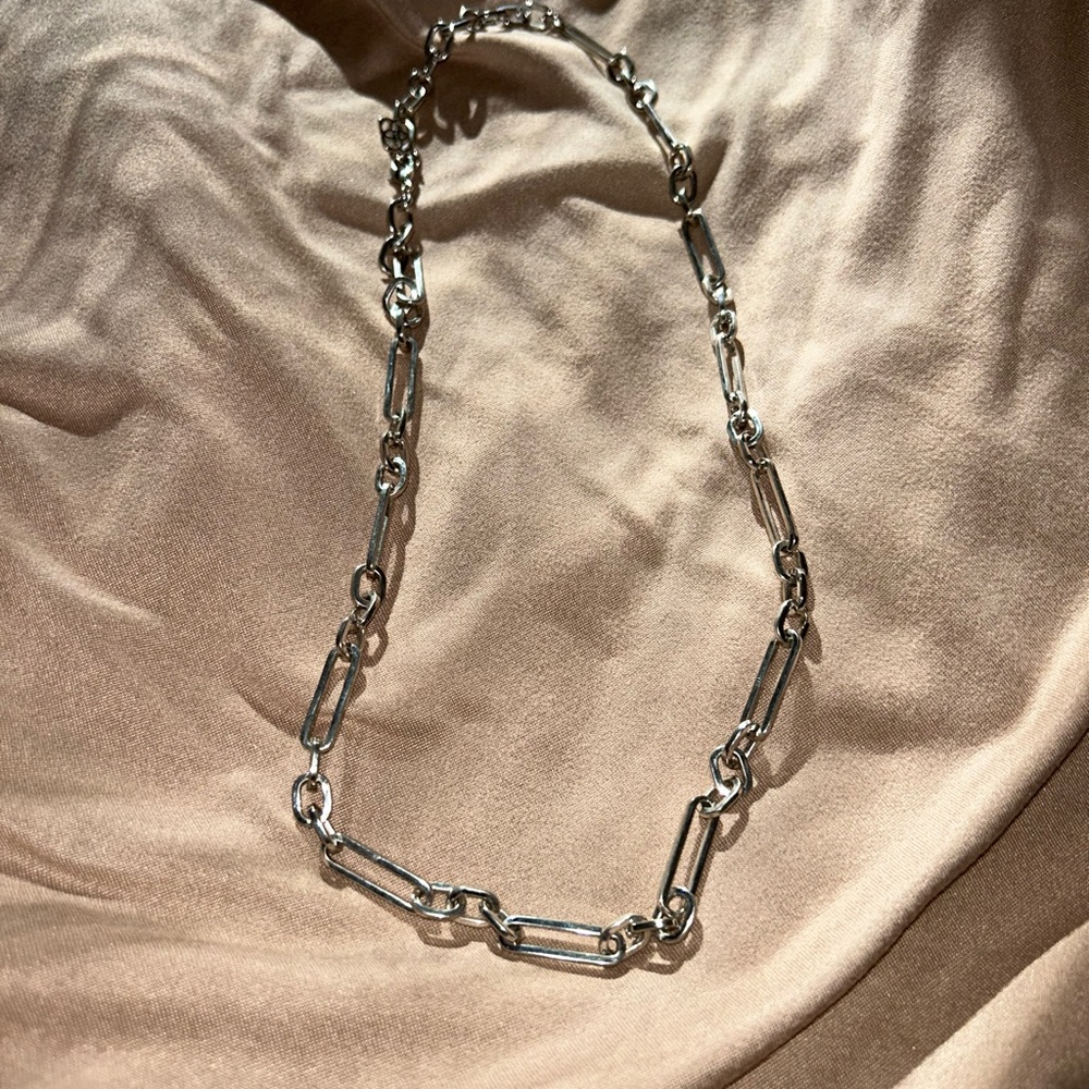 Kendra Scott Silver Link Necklace